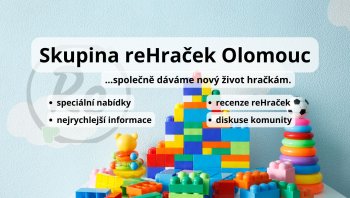 Představuji vám novou regionální skupinku reHraček pro Olomouc