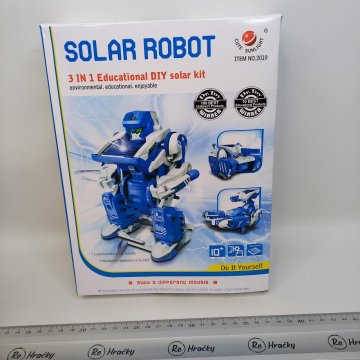 Solární robot 3v1 a další reHračky