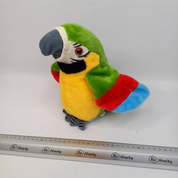 Mluvící papoušek na baterie